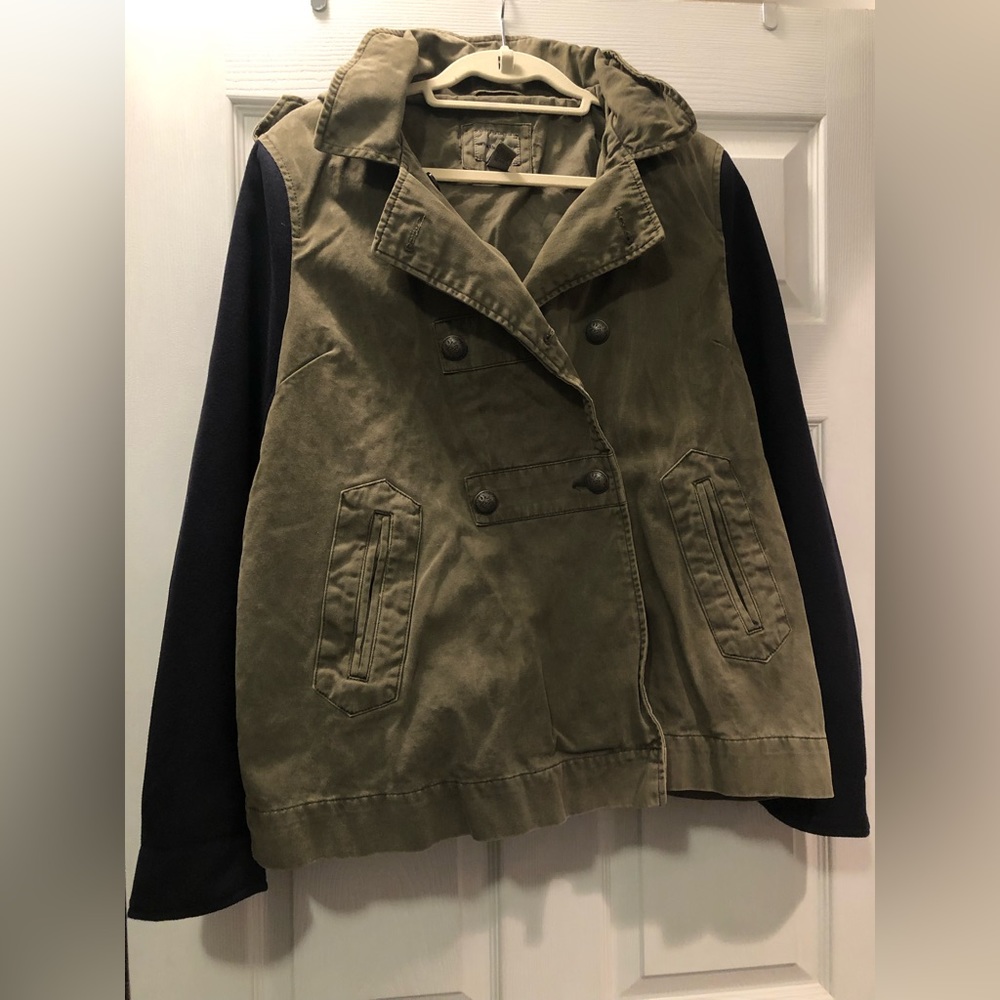 GH Bass & Co Military Style Peacoat